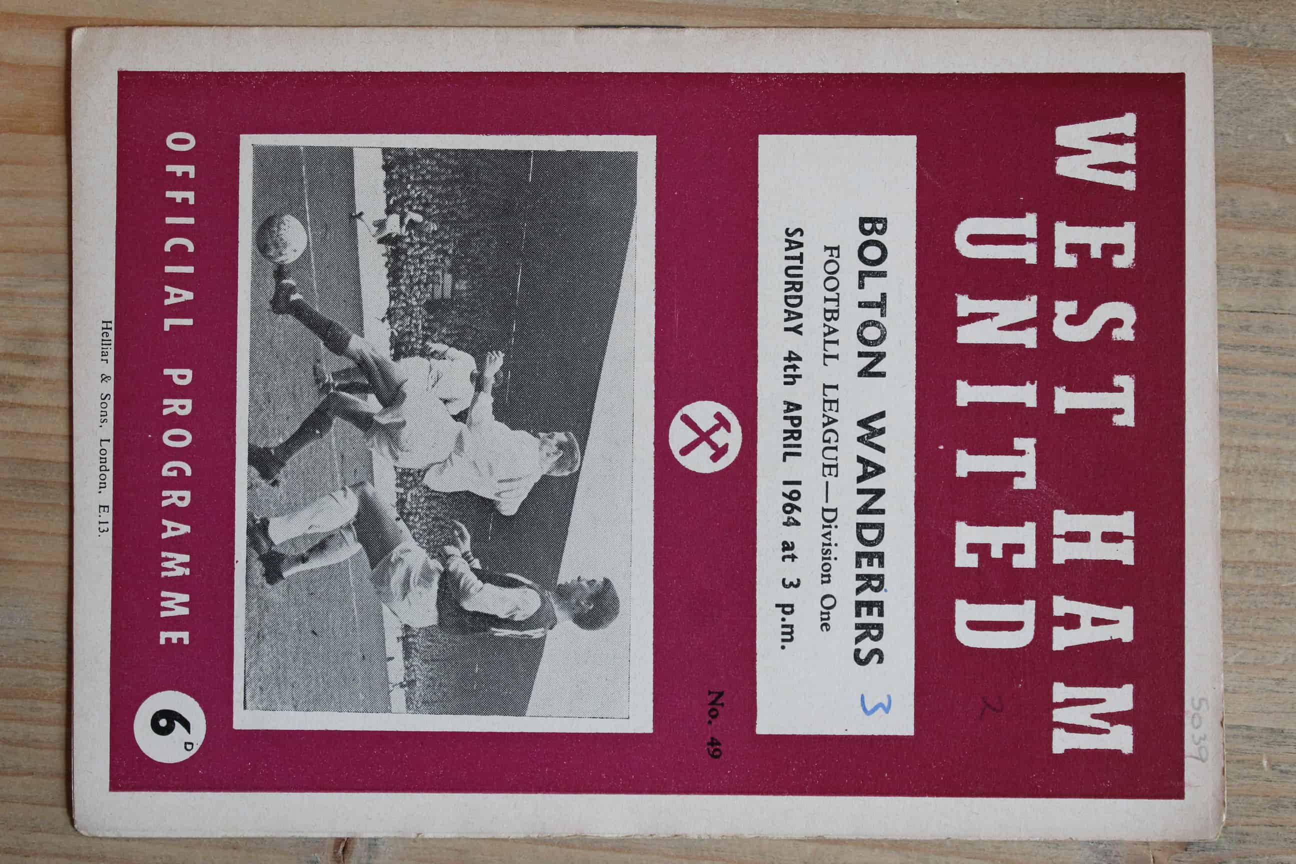 West Ham United FC v Bolton Wanderers FC